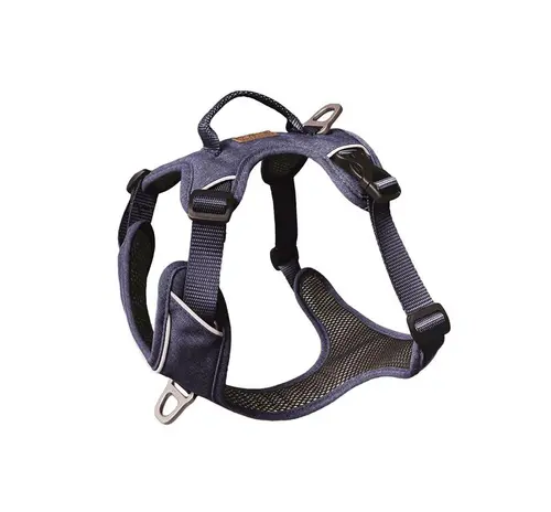 Harnais pour chien coloris bleu foncé Kyflie Momentum Urban - Taille 1