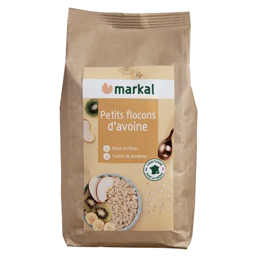 Flocons avoine petits bio Markal - 750 g