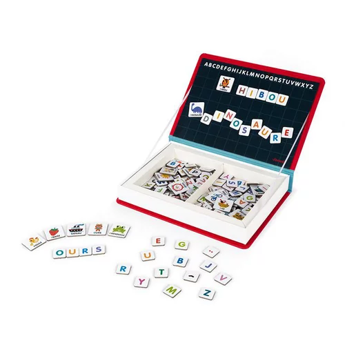 Magnetibook rouge Alphabet français – 3 à 8 ans