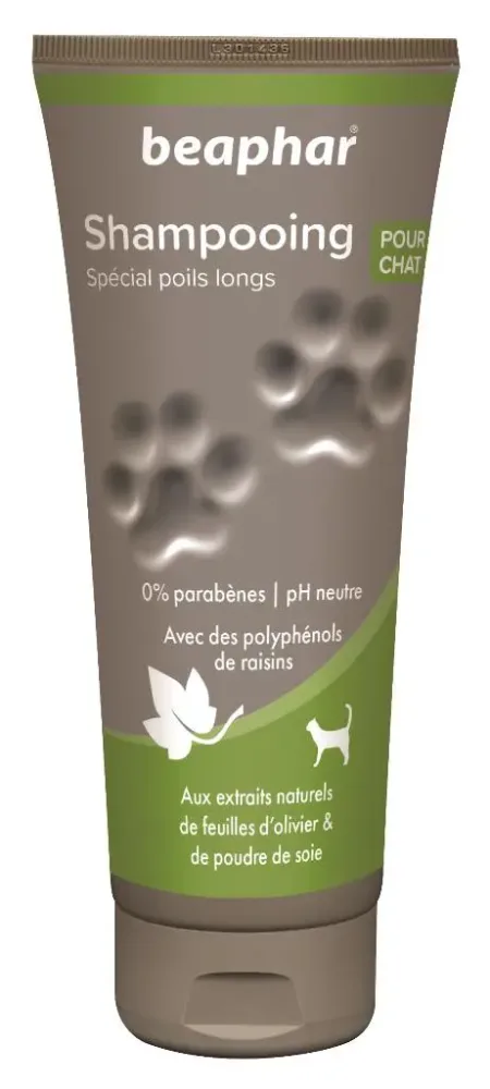 Shampoing Prémium chats poils longs 200 ml