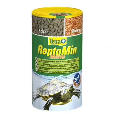 Alimentation spécialisée reptiles, 44g - 250ml, TETRA ReptoMin Menu