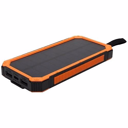 Chargeur Powerbank solaire 10000mah – USB, Zenitech