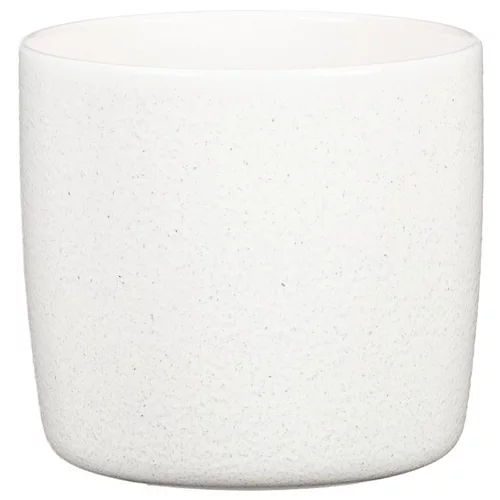 Cache-pot en céramique blanc Scheurich 900 Perla - Ø 13 cm