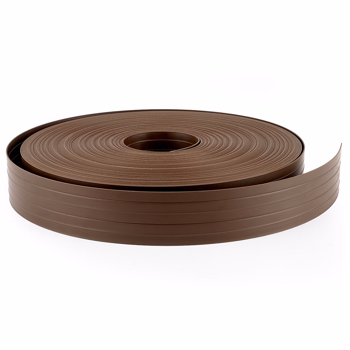 Bande occultante PVC 47 mm QUEST | Brise – vue pour grillage rigide – résistante UV – 50 m – marron