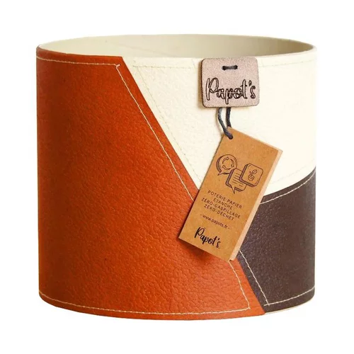 Cache-pot multicolore Papot's Vintage - Ø 15,5 x H 15 cm