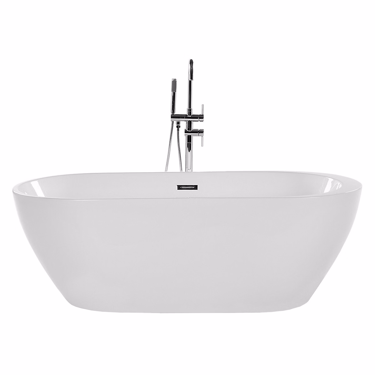 Baignoire îlot NEVIS 150 × 75 cm Blanc