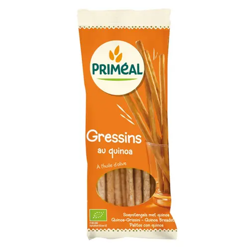 Gressins au quinoa bio Priméal - 120 g