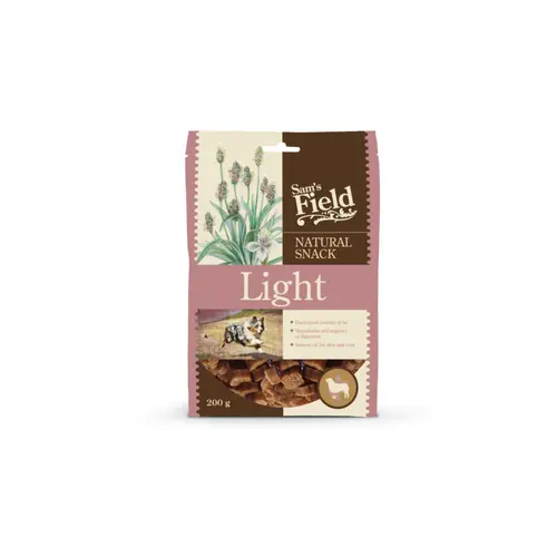 Friandises naturelles pour chien adulte au poulet Light Sam's Field - 200 g
