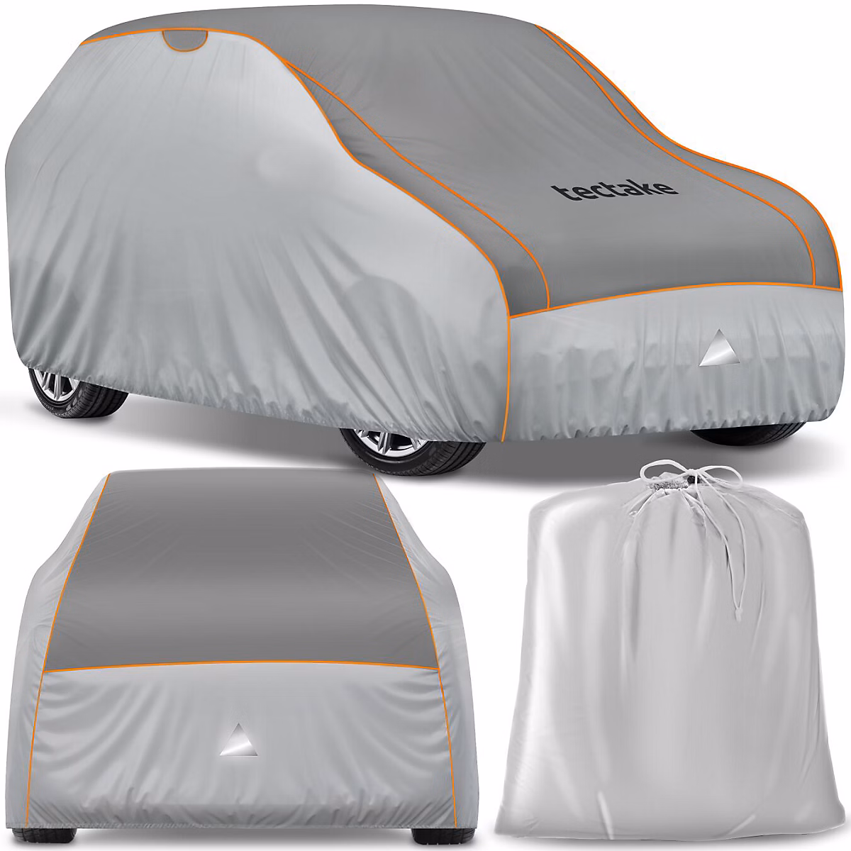 Équipement et accessoires auto – Bâche de voiture imperméable et respirante avec couche en mousse de 4 mm gris