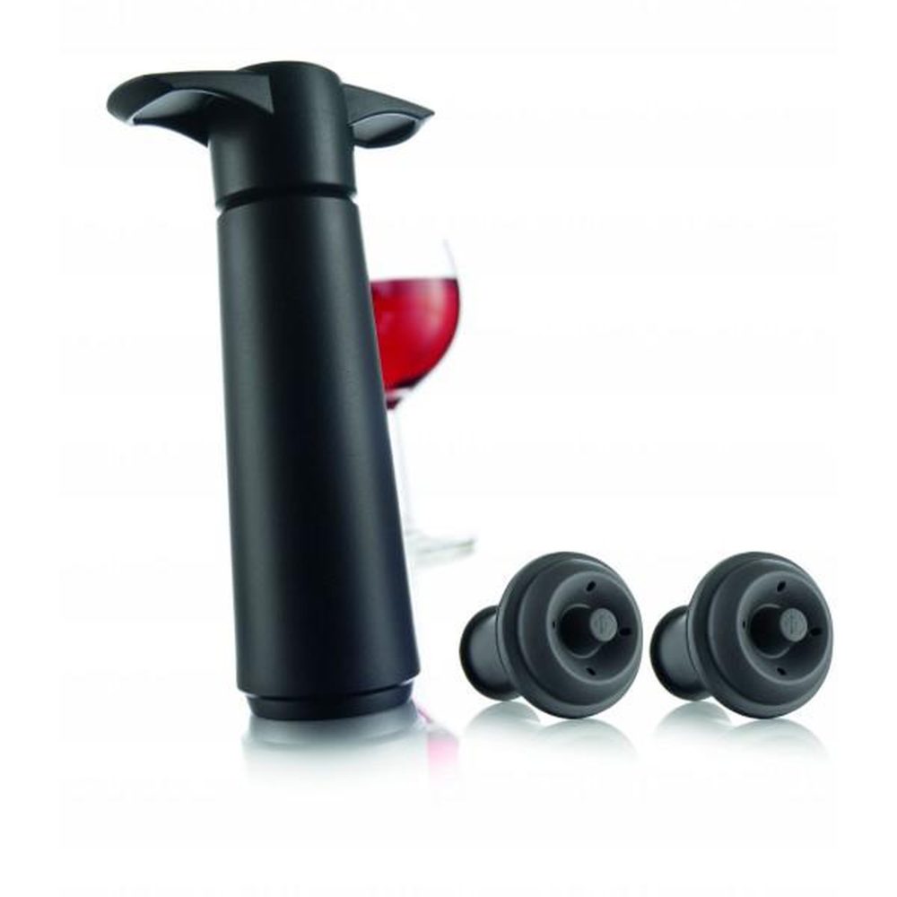 Vacu vin Set pompe à vide + 2 bouchons - 09814606 – Solutions extérieures
