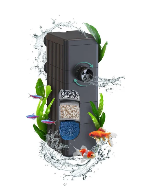 Filtre interne pour aquarium jusqu'à 80 litres Bio Filter 300 coloris noir Aquatlantis