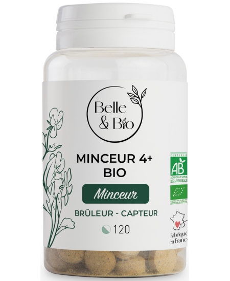 Belle et Bio - Minceur 4 plus bio - 120 comprimés