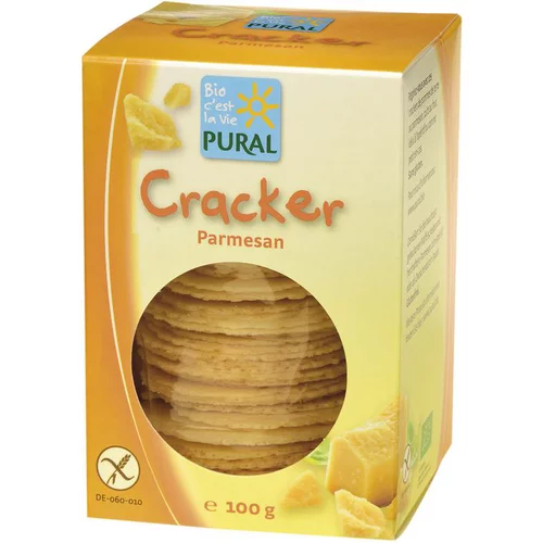 Crackers sans gluten au parmesan 100 g