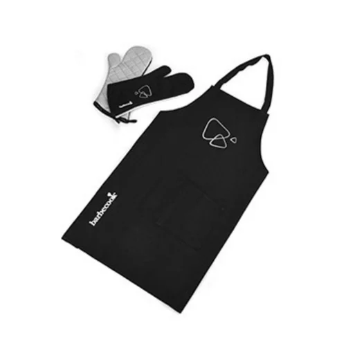 Set tablier avec paire de gants