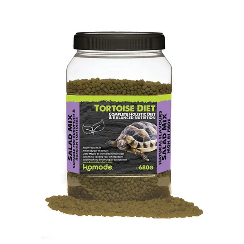 Alimentation complète pour tortue Antinea Komodo Tortoise Diet Salad Mix - 680 g