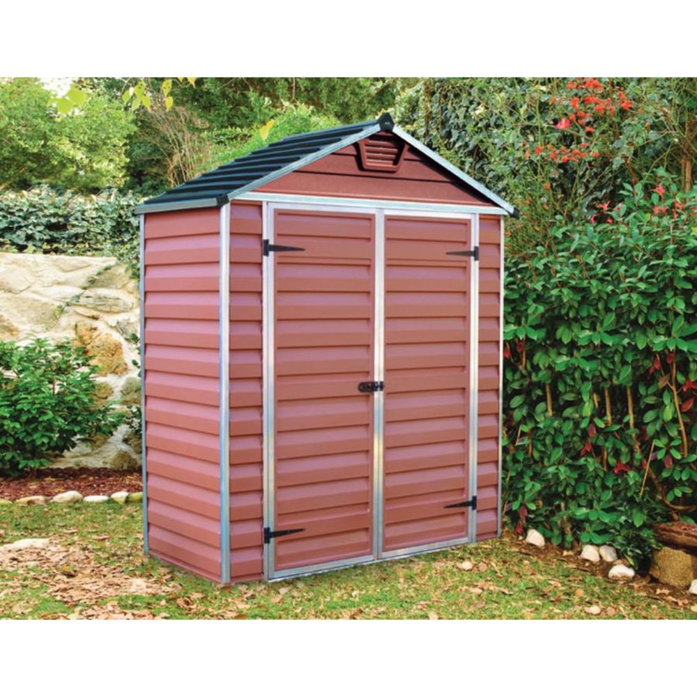 Palram Abris de jardin 1.55m² ambre – 702919 L 0,9 mm