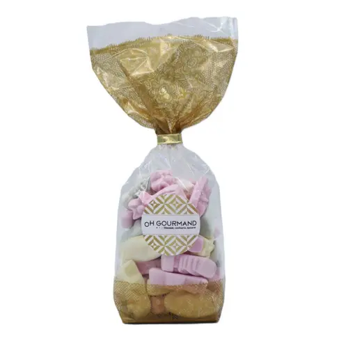 Sachet de petites meringues de Pâques multicolores Oh Gourmand - 150 g
