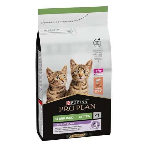Croquette pour chat adulte stérilisé au saumon Pro Plan - 1,5 kg