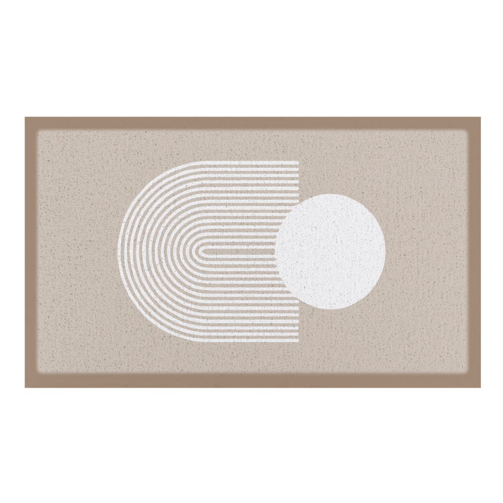 Paillasson Abstract Sphere Beige Indoor & Outdoor ( – 40 cm Beige