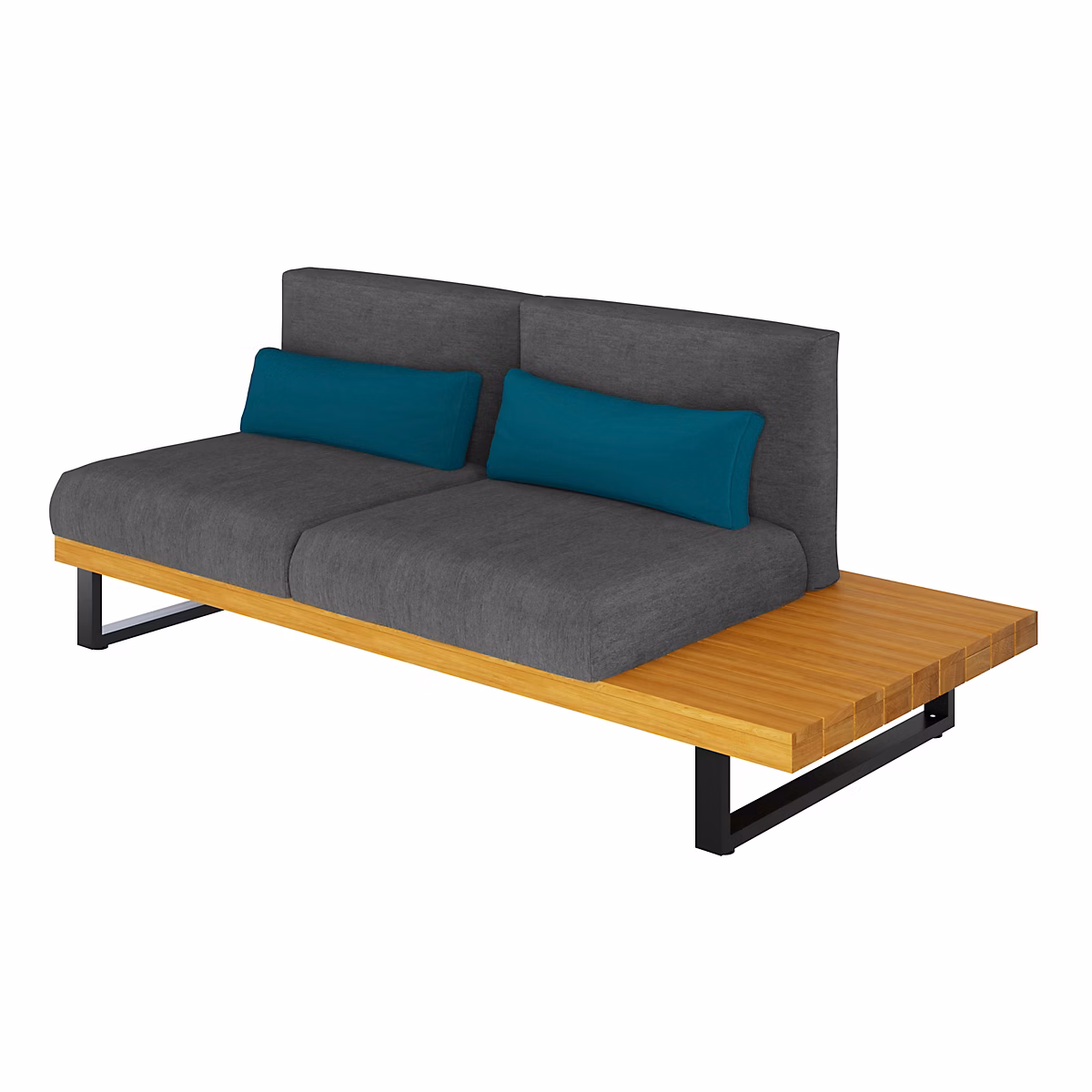 Salon et mobilier de jardin – Canapé 2 personnes Moala Acacia GoodHome
