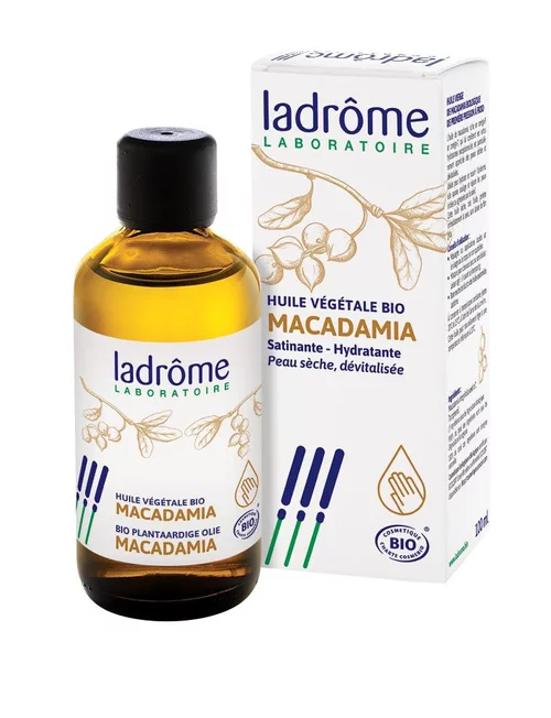 Huile de massage végétale noix de macadamia 100 ml