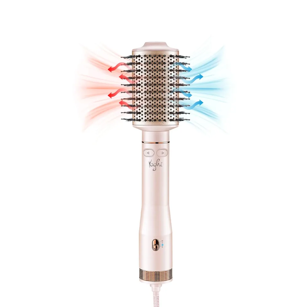 YOGHI Brosse soufflante rotative HAIR REVERSE Rose