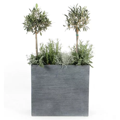 Muret Stream anthracite L.55 x l.22 x H.50 cm
