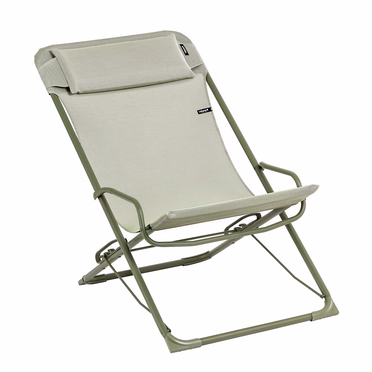 Salon et mobilier de jardin – Bain de soleil Transaswing Lafuma polyester et acier moss l.60cm x H.91cm