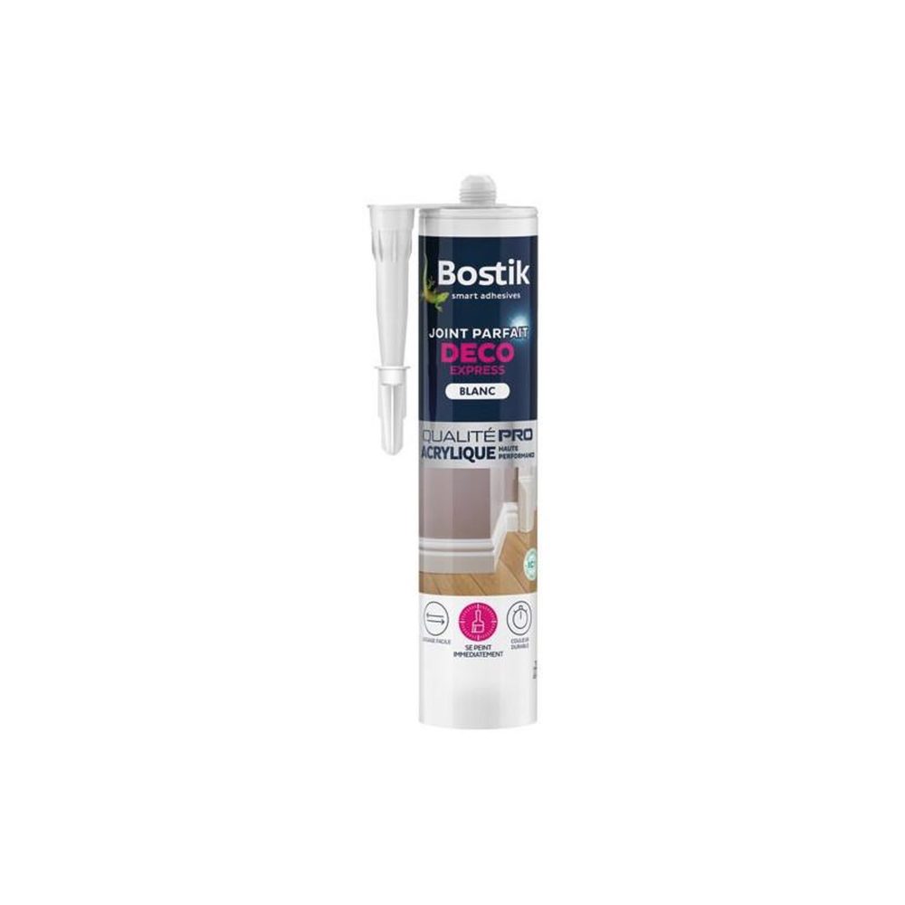Bostik JOINT PARFAIT DECOEXPRESS BLANC 280ML BOSTIK - 30616650 – Décoration de jardin