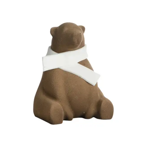 Ours brun garni chocolat noir Chooc - 130 g