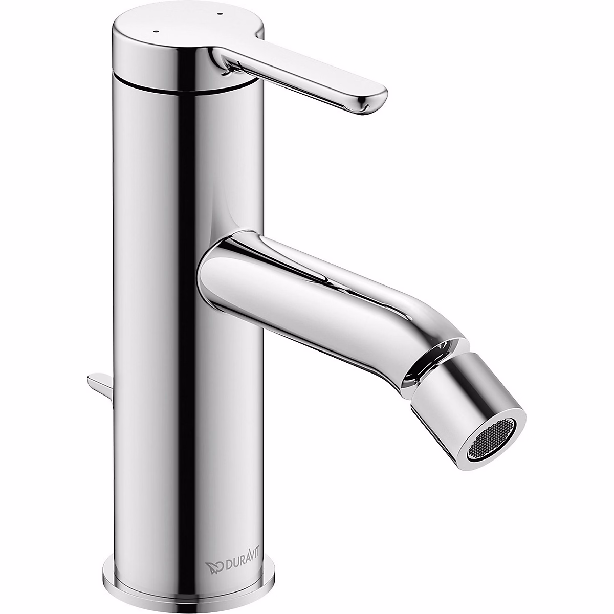 Duravit C.1 Mitigeur monocommande de bidet Chromé Brillant 141 × 40 × 155 mm – C12400001010