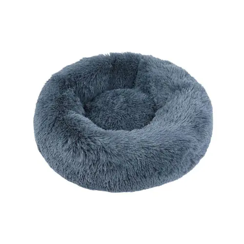 Corbeille ronde moelleuse grise pour chien et chat Wouapy - 90 cm