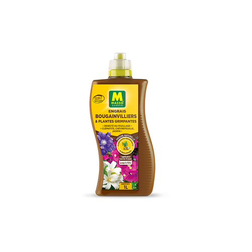 ENGRAIS LIQUIDE BOUGAINVILLÉES & PLANTES GRIMPANTES MASSO® - 1L