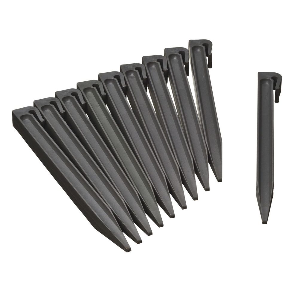 Nature Ancres pour bordure de jardin – 26,7 cm Gris