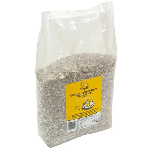 Coquilles d’huitres marines calcaires 5 kg