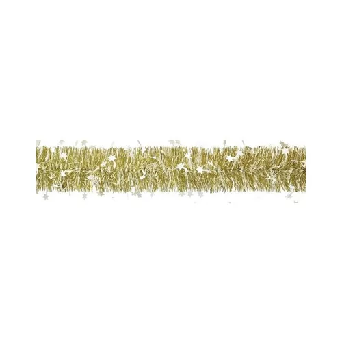 Guirlande Étoiles Plastique Ø110mm L2 m Or