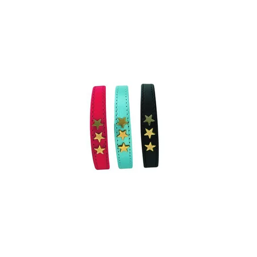 Collier pour chat étoiles noir - 30 cm