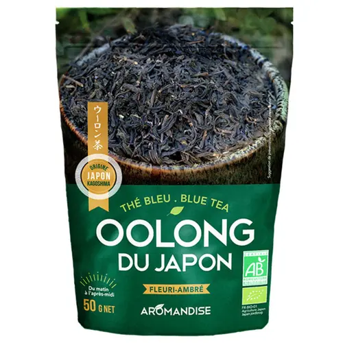 Thé bleu Oolong du Japon bio Aromandise - 50 g