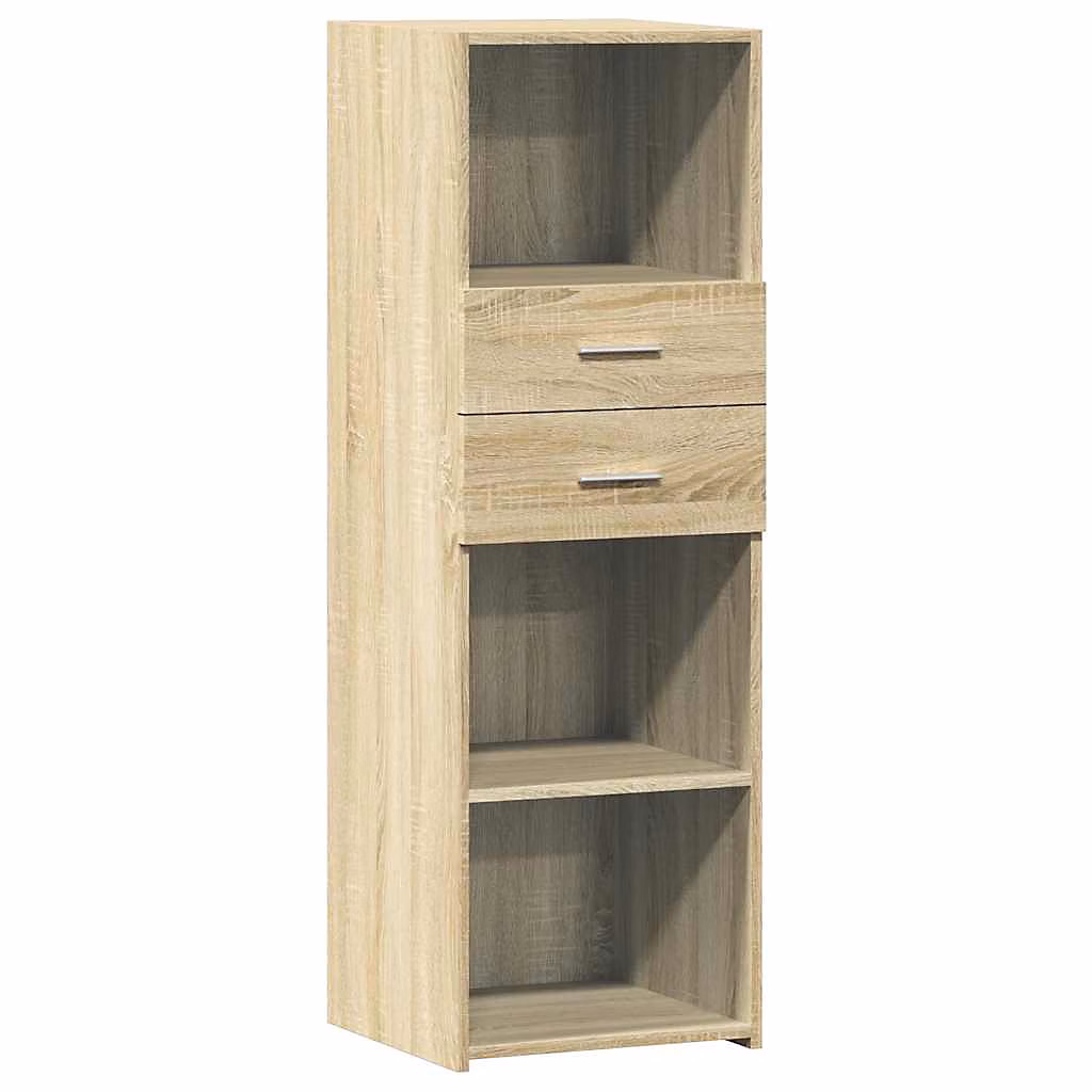 Buffet haut chêne sonoma 40x42 – 5 × 124 cm bois d'ingénierie vidaXL