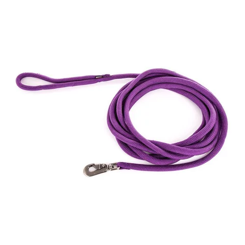 Laisse pour chien ronde mauve Martin Sellier - 500 cm
