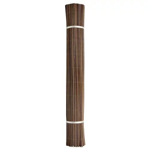 Canisse synthétique Fency Wick marron imitation osier 300x150 cm