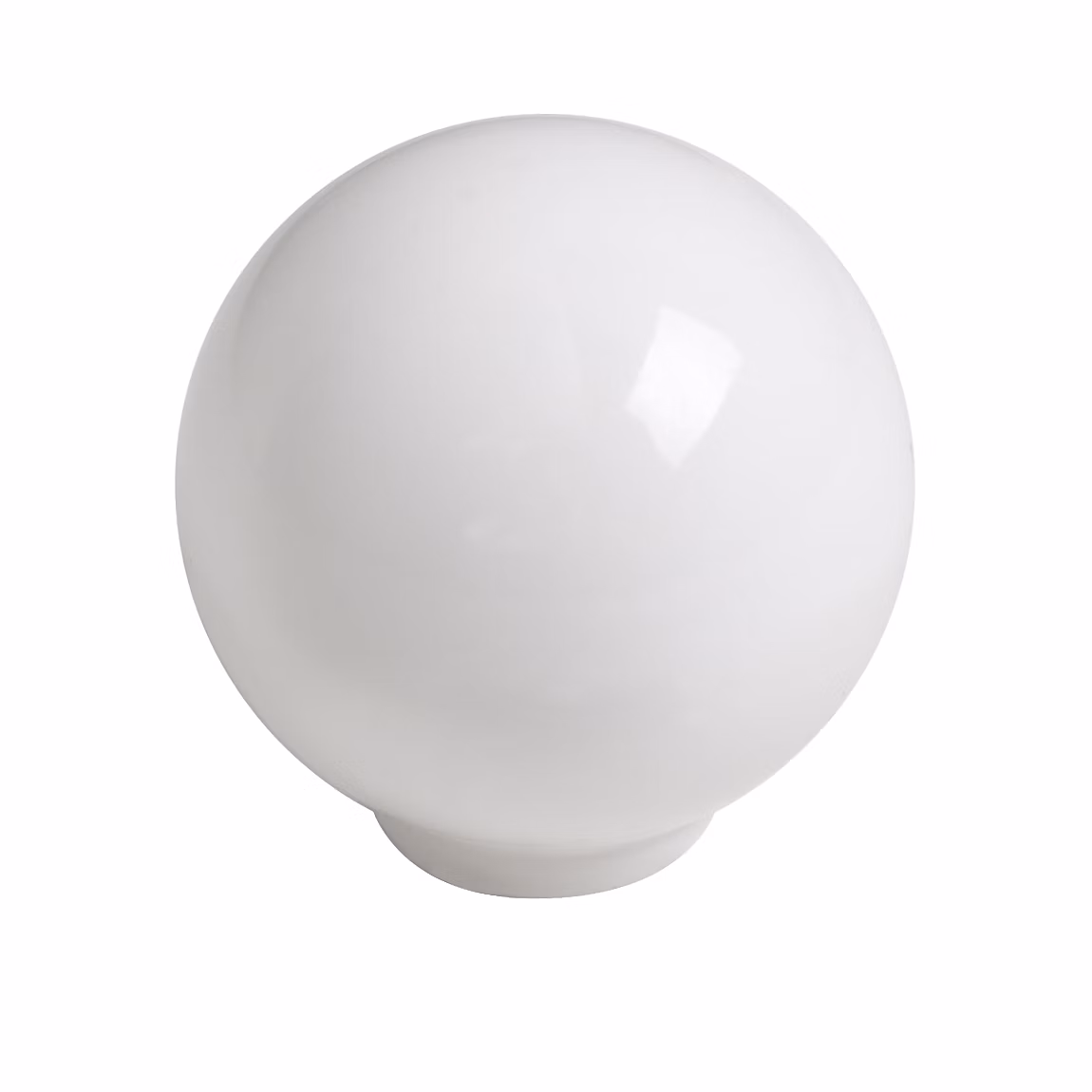Bouton de meuble boule abs diamètre 29 mm blanc brillant piéces – lot de 50