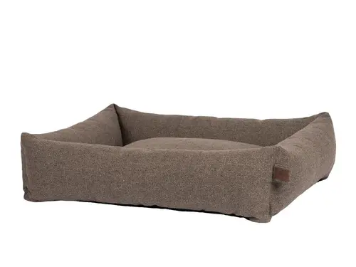 Panier pour chien coloris beige Fantail Eco Snug Deep Taupe - 100 x 80 cm