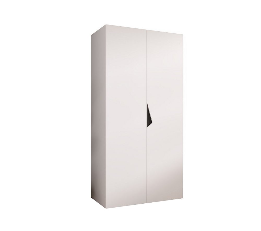 Armoire a portes battantes Sandi 1 100 x H. 202 x P. 52 – 2 portes