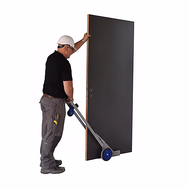 Chariot pour porte 114mm max : déplacement et installation – M-DOORJACKXL