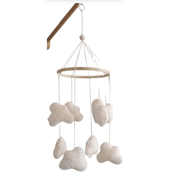 Mobile décoratif nuages blanc – Aménagement du jardin