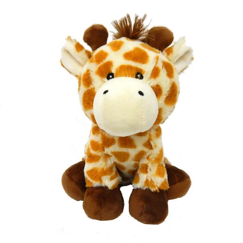Bouillotte peluche Girafe garnie de grains de blé et lavande L’Artisan du bien-être