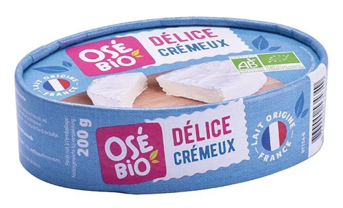 Délice crémeux Boîte carton 200 g