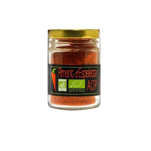 Poudre de piment espelette Accent Bio - 45 g